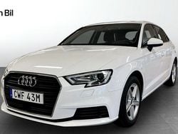Vit Begagnad 2019 Audi A3 Sportback Proline Halvkombi | 179 900 kr (Marknadspris)