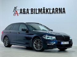 Svart Begagnad 2018 BMW 530 M Sport Kombi | 369 900 kr (Marknadspris)