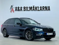 Svart Begagnad 2018 BMW 530 M Sport Kombi | 379 900 kr (Marknadspris)