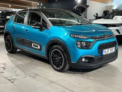 Blå Begagnad 2021 Citroën C3 Shine Halvkombi | 159 900 kr (Marknadspris)