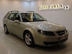 Ljusgrön (grön) Begagnad 2007 Saab 9-5 Vector Kombi | 39 900 kr (Lite dyr)