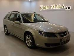 Ljusgrön (grön) Begagnad 2007 Saab 9-5 Vector Kombi | 39 900 kr (Lite dyr)