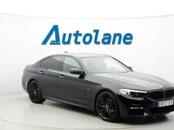 Svart Begagnad 2017 BMW 520 M Sport Sedan | 259 900 kr (Marknadspris)