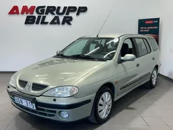 Ljusgrön Begagnad 2003 Renault Mégane GrandTour Authentique Kombi | 29 900 kr (Bra pris)