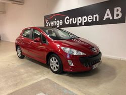 Röd Begagnad 2010 Peugeot 308 Halvkombi | 29 900 kr (Marknadspris)