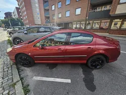 Röd Begagnad 2005 Peugeot 407 Sedan | 27 000 kr (Marknadspris)