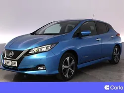 Blå Begagnad 2020 Nissan Leaf 360º Halvkombi | 184 900 kr (Marknadspris)