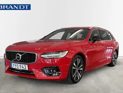 Röd Begagnad 2019 Volvo V90 R-Design Kombi | 354 800 kr (Lite dyr)