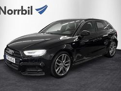 Mytsvart metallic Begagnad 2019 Audi A3 S-Line | 189 000 kr (Lite dyr)