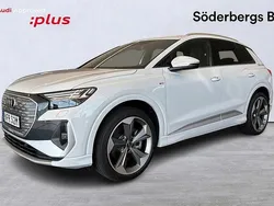Vit Begagnad 2024 Audi Q4 e-tron S-Line SUV | 599 000 kr
