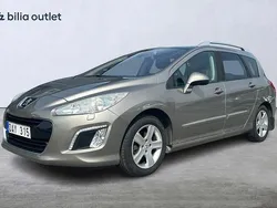 Ljusgrå Begagnad 2012 Peugeot 308 Kombi | 49 900 kr (Marknadspris)