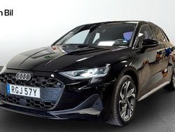 Svart Begagnad 2025 Audi A3 Sportback Proline Halvkombi | 329 000 kr (Lite dyr)