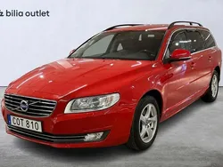 Röd Begagnad 2014 Volvo V70 Momentum Kombi | 134 900 kr (Marknadspris)