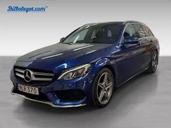 Blå Begagnad 2017 Mercedes C220 Kombi | 244 900 kr (Marknadspris)