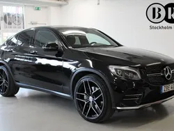 Svart Begagnad 2018 Mercedes GLC43 AMG AMG Sportkupé | 399 900 kr (Bra pris)