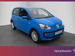 Blå Begagnad 2015 VW up! high up! Halvkombi | 94 900 kr
