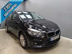 Svart Begagnad 2016 BMW 218 Gran Tourer Minibuss | 134 900 kr (Marknadspris)