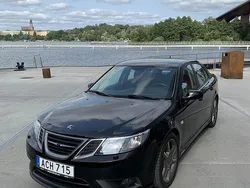Svart Begagnad 2008 Saab 9-3 Sedan | 285 000 kr