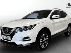 Vit (white) Begagnad 2019 Nissan Qashqai Tekna SUV | 169 900 kr (Marknadspris)