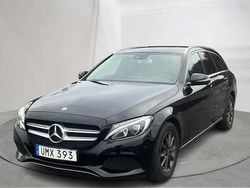 Svart Begagnad 2018 Mercedes C180 Avantgarde Kombi | 178 800 kr (Marknadspris)