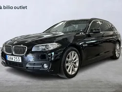 Svart Begagnad 2017 BMW 520 Kombi | 149 900 kr (Bra pris)