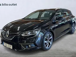 Svart Begagnad 2017 Renault Mégane GrandTour Bose Edition Kombi | 94 900 kr (Marknadspris)