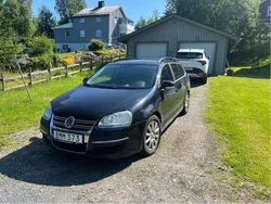 Svart Begagnad 2008 VW Golf VI Kombi | 24 999 kr (Marknadspris)