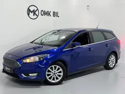 Blå Begagnad 2016 Ford Focus Titanium Kombi | 82 900 kr (Bra pris)