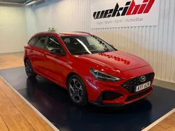 Röd Begagnad 2021 Hyundai i30 N Line Kombi | 189 500 kr (Marknadspris)