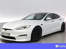 Vit Begagnad 2022 Tesla Model S Plaid Sedan | 845 900 kr