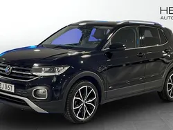 Svart (black) Begagnad 2020 VW T-Cross GT SUV | 169 900 kr (Bra pris)