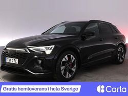 Svart Begagnad 2023 Audi Q8 e-tron S-Line SUV | 591 900 kr (Marknadspris)