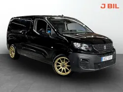 Svart Begagnad 2020 Peugeot Partner Minibuss | 169 900 kr (Marknadspris)