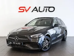 Grå Begagnad 2023 Mercedes C300e AMG Line Premium Plus Kombi | 449 900 kr (Lite dyr)