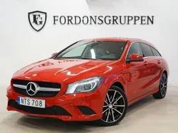 Röd Begagnad 2015 Mercedes CLA250 Shooting Brake Kombi | 139 800 kr (Bra pris)