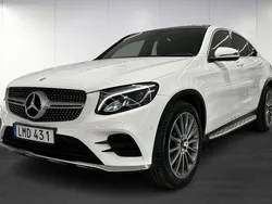 Vit Begagnad 2017 Mercedes GLC220 AMG Sportkupé | 379 000 kr (Marknadspris)