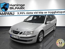 Ljusgrå Begagnad 2007 Saab 9-3 Vector Kombi | 59 995 kr (Marknadspris)