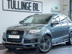 Grå Begagnad 2014 Audi Q7 S-Line SUV | 229 800 kr (Lite dyr)