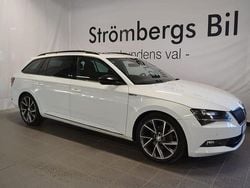 Vit Begagnad 2016 Skoda Superb Kombi | 209 000 kr (Dyr)