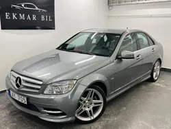 Silver Begagnad 2010 Mercedes C180 AMG Sedan | 129 900 kr (Lite dyr)