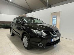 Svart Begagnad 2014 Nissan Qashqai SUV | 89 900 kr (Marknadspris)