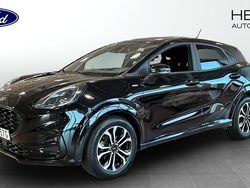 Svart (black) Begagnad 2022 Ford Puma ST-Line SUV | 207 900 kr (Bra pris)