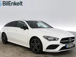 Vit Begagnad 2020 Mercedes CLA200 Shooting Brake AMG Kombi | 244 900 kr (Bra pris)