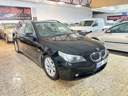 Svart Begagnad 2006 BMW 525 Kombi | 59 900 kr (Marknadspris)