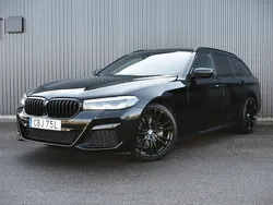 Svart Begagnad 2021 BMW 520 M Sport Kombi | 319 900 kr (Lite dyr)