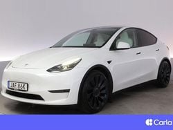 Vit Begagnad 2023 Tesla Model Y Performance SUV | 449 900 kr (Bra pris)