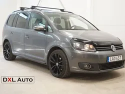 Mörkgrå (grå) Begagnad 2011 VW Touran Minibuss | 59 900 kr (Marknadspris)