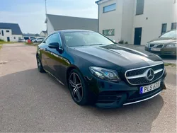 Svart Begagnad 2017 Mercedes E220 AMG line Sportkupé | 285 000 kr (Lite dyr)