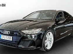 Mytsvart metallic Begagnad 2019 Audi A7 Sportback S-Line Halvkombi | 499 000 kr (Lite dyr)