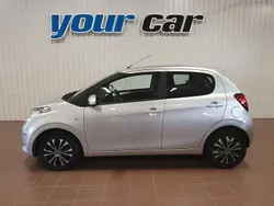 Silver (silvermetallic) Begagnad 2017 Citroën C1 Halvkombi | 75 000 kr